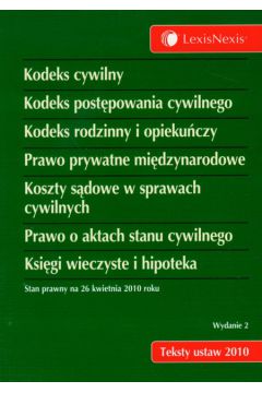 Kodeks cywilny Kodeks post�powania cywilnego Kodeks rodzinny i opieku�czy