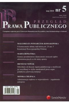 Przegl�d Prawa Publicznego 5/2010