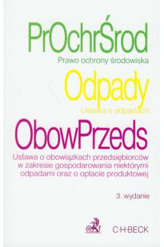 Prawo ochrony �rodowiska Ustawa o odpadach