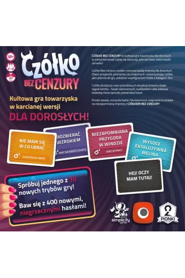 Cz�ko. Bez cenzury Portal Games