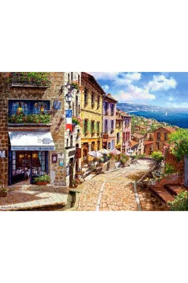 Puzzle 3000 el. Afternoon in Nice Castorland
