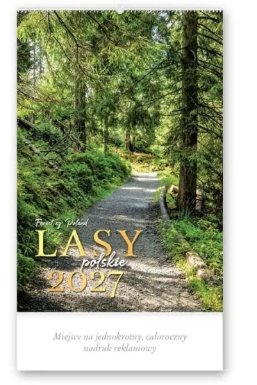 Lucrum Kalendarz 2027 reklamowy Lasy polskie