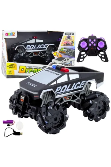 Terenowy radiow�z R/C �wiat�o i dym 1:16 LeanToys