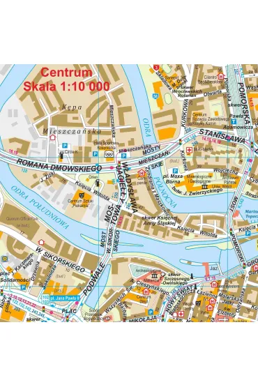 Mapa Wroc�aw 1:20 000