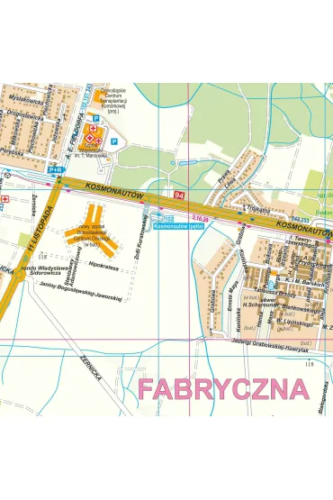 Mapa Wroc�aw 1:20 000