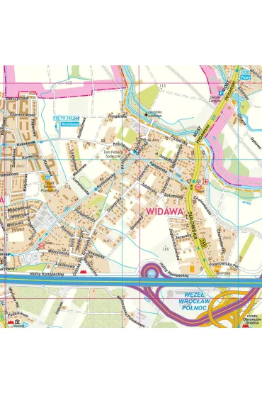 Mapa Wroc�aw 1:20 000