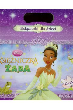 Zestaw Ksi�niczka i �aba Kolorowanki + kredki