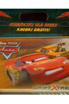 Zestaw Auta Drift Xtreme Kolorowanki + kredki