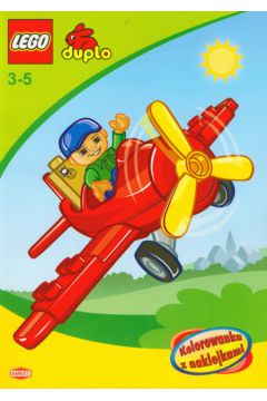 Lego duplo 3-5 Kolorowanka z naklejkami