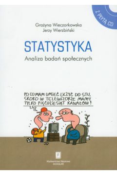 Statystyka Analiza bada� spo�ecznych z p�yt� CD - Wieczorkowska Gra�yna, Wierzbi�ski Jerzy - Gra�yna Wieczorkowska, Jerzy Wierzbi�ski