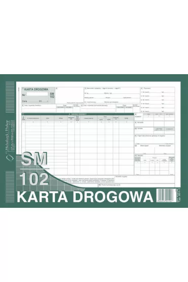 Michalczyk i Prokop Karta Drogowa. Samoch�d ci�arowy A4 SM/102 A4
