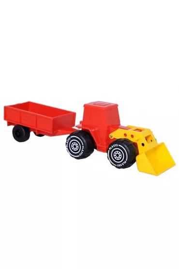 Traktor z �adowaczem i przyczepk� 34cm Tactic