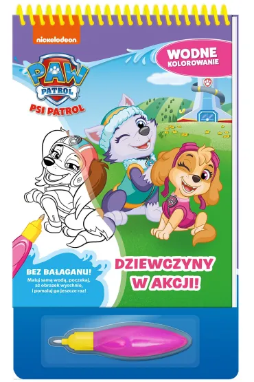 Psi Patrol. Wodne kolorowanie 15. Dziewczyny w akcji!