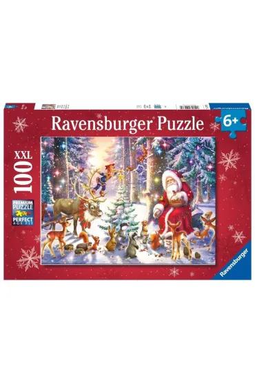 Puzzle dla dzieci 100 el. 2D Miko�aj Ravensburger