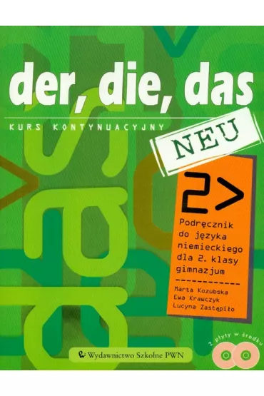Der Die Das Gim 2 Kont. New Podr+CD - Ewa Krawczyk, Lucyna Zast�pi�o, Marta Kozubska