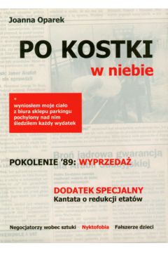 Po kostki w niebie - Oparek Joanna - Joanna Oparek