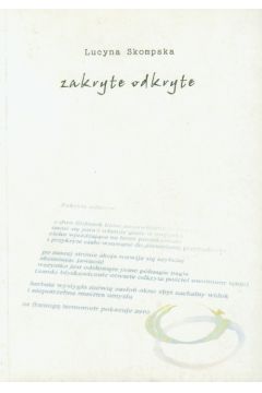 Zakryte odkryte - Skompska Lucyna - Lucyna Skompska