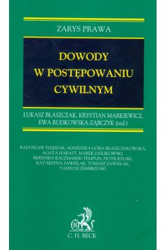 Dowody w post�powaniu cywilnym Zarys prawa