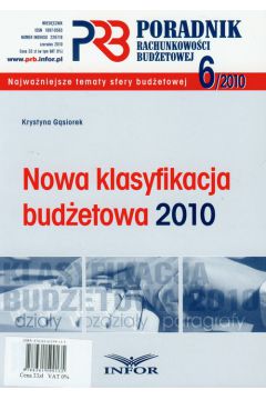 Nowa klasyfikacja bud�etowa 2010 - G�siorek Krystyna - Krystyna G�siorek