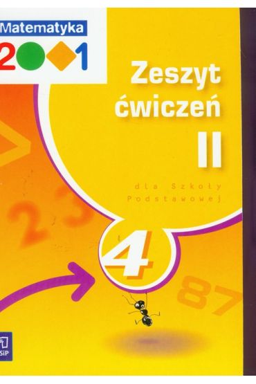 z.Matematyka SP KL 4. Ćwiczenia część 2 Matematyka 2001 (stare wydanie