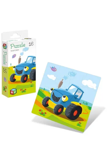 Puzzle 16 el. Traktor Multigra