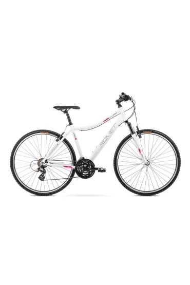 Romet Rower crossowy ORKAN D 2024 bia�o-fioletowy 15 S