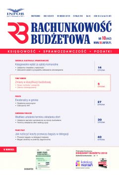 ePrasa Rachunkowo Budetowa 10/2018