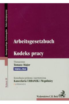 Arbeitsgesetzbuch Kodeks pracy - Major Tomasz - Major Tomasz