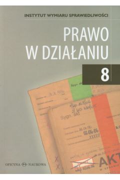 Prawo w dzia�aniu tom 8 Sprawy karne