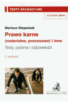 Prawo karne (materialne, procesowe) i inne - Stepaniuk Mariusz - Mariusz Stepaniuk