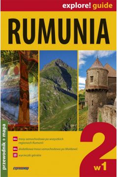 Rumunia - przewodnik + mapa  2 w 1
