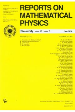 Reports on Mathematical Physics 65/3 2010
