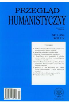Przegl�d humanistyczny 3/2010