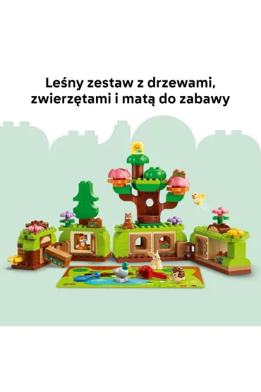 LEGO DUPLO Town Las odkrywc�w z dzikimi zwierz�tami 10480