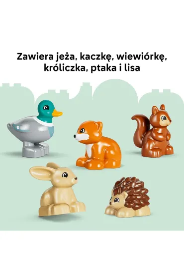 LEGO DUPLO Town Las odkrywc�w z dzikimi zwierz�tami 10480