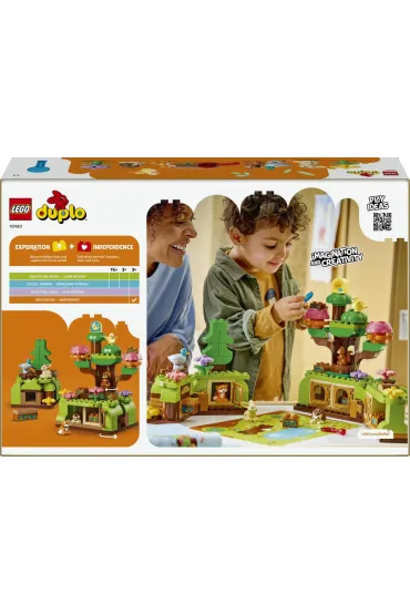 LEGO DUPLO Town Las odkrywc�w z dzikimi zwierz�tami 10480