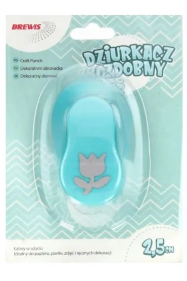 Brewis Dziurkacz ozdobny 2.5 cm D25-32 Tulipan