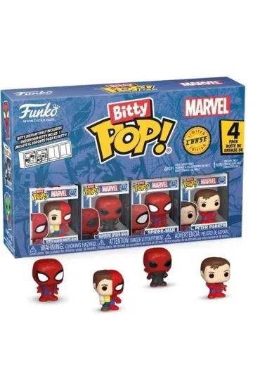 Figurka Funko POP Marvel: Parker Split 4-pak mix