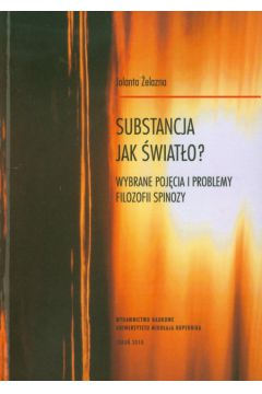 Substancja jak �wiat�o - �elazna Jolanta - Jolanta �elazna