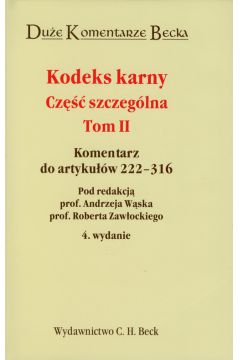 Kodeks karny Cz�� szczeg�lna tom 2