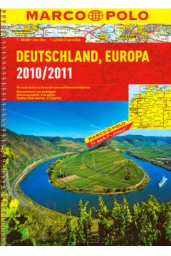Deutschland Europa 2010/2011 mapa 1:300 000 Marco Polo
