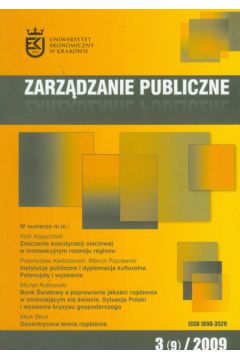 Zarz�dzanie publiczne 03/2009