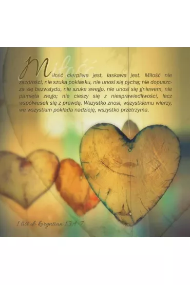 Szaron Podstawka korkowa - Hymn o mi�o�ci