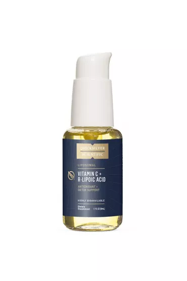 Quicksilver Scientific Liposomal Vitamin C with R-Lipoic Acid Suplement diety 50 ml