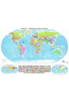 Mapa �wiat podzia� polityczny 1: 25 000 000
