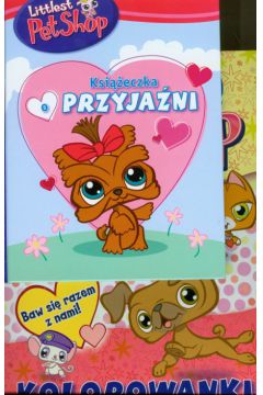 Littlest Pet Shop Ksi��eczka przyja�ni / Kolorowanki i zgadywanki