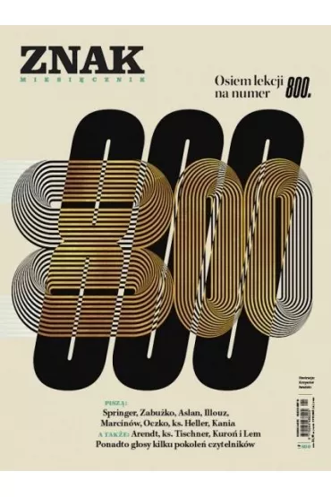 Miesi�cznik Znak 800 01/2022 Osiem lekcji na 800