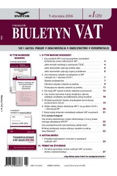 ePrasa Biuletyn VAT 1/2016