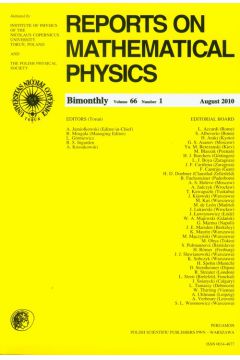 Reports on Mathematical Physics 66/1