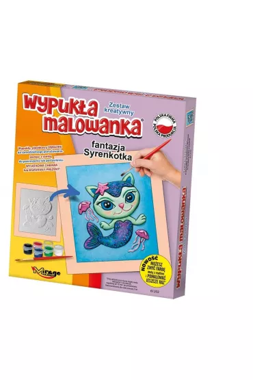 Wypuk�a malowanka Fantazja Syrenkotka Mirage Hobby